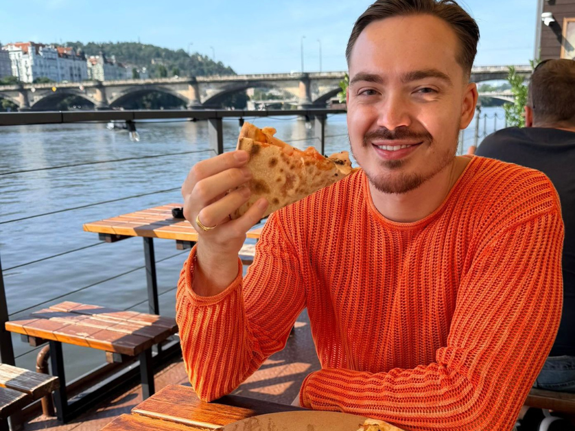 Marek Arpáš — a piece of Italy in Prague