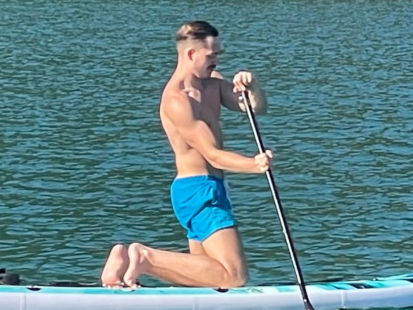 Marek Arpáš kayaking