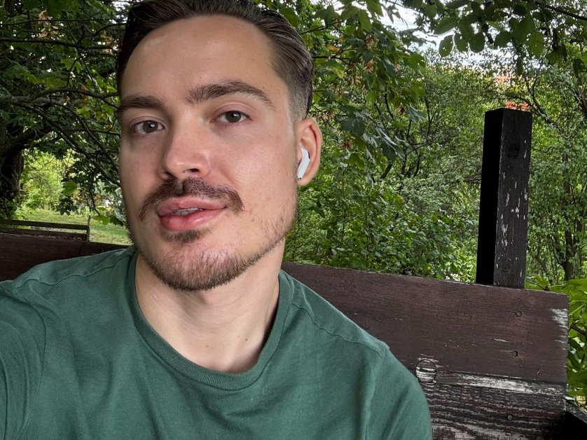 Marek Arpáš enjoying nature