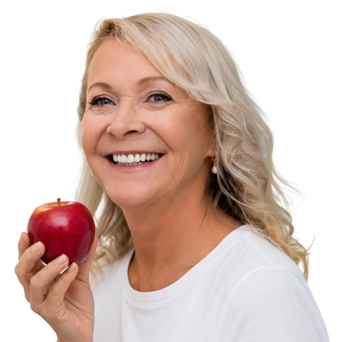 Pacientka Smile Centrum Stomatologie s krásným úsměvem